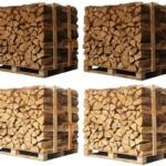 4 X Palettes (2 chêne blanc + 2 Hêtre/Charme) – Bûches de 50 cm